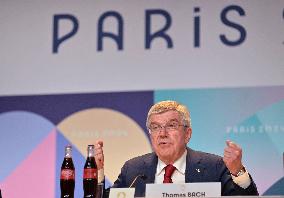 Paris 2024 - Thomas Bach Press Conference