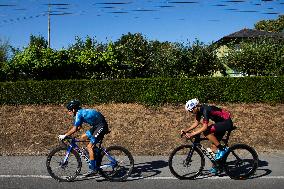 Mexican Triathlon Team's Cycling Training In Galicia For The Olympics