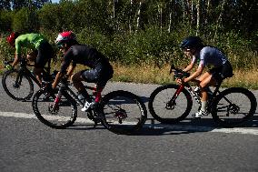 Mexican Triathlon Team's Cycling Training In Galicia For The Olympics