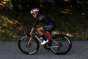 Mexican Triathlon Team's Cycling Training In Galicia For The Olympics