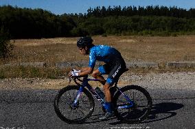 Mexican Triathlon Team's Cycling Training In Galicia For The Olympics