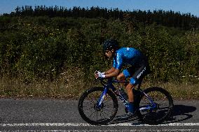 Mexican Triathlon Team's Cycling Training In Galicia For The Olympics