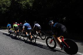 Mexican Triathlon Team's Cycling Training In Galicia For The Olympics