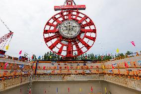 World's Largest Diameter Mud Shield Machine