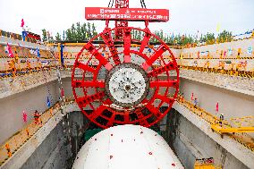 World's Largest Diameter Mud Shield Machine