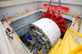 World's Largest Diameter Mud Shield Machine