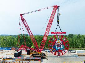 World's Largest Diameter Mud Shield Machine