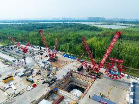 World's Largest Diameter Mud Shield Machine