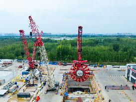 World's Largest Diameter Mud Shield Machine