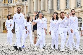 Paris 2024 - Salma Hayek Torch Relay