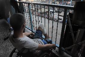 Football Game Held In Jabalia - Gaza