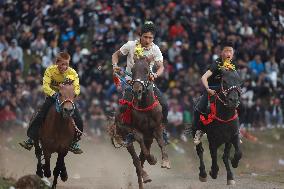 Traditional Torch Festival Of Yi Ethnic Group - China