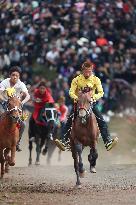 Traditional Torch Festival Of Yi Ethnic Group - China