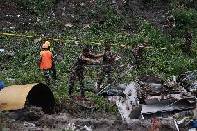 (FOCUS)NEPAL-KATHMANDU-PLANE CRASH