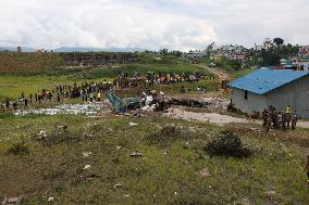 (FOCUS)NEPAL-KATHMANDU-PLANE CRASH