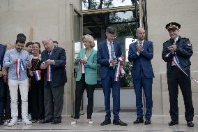 Paris 2024 - Inauguration Of A Fan Zone At Old Post Office Of Versailles