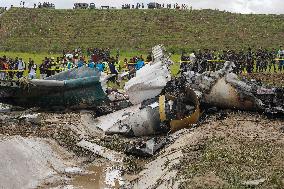 (FOCUS)NEPAL-KATHMANDU-PLANE CRASH