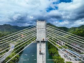 CHINA-ZHEJIANG-TYPHOON-RAILWAY INSPECTION (CN)