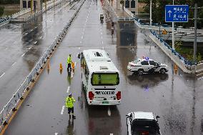 Rainstorm Hit Sanmenxia