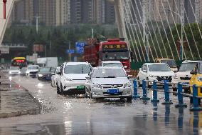 Rainstorm Hit Sanmenxia