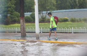 Rainstorm Hit Sanmenxia