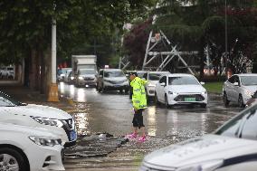 Rainstorm Hit Sanmenxia