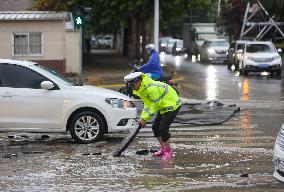 Rainstorm Hit Sanmenxia