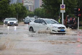 Rainstorm Hit Sanmenxia