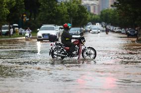 Rainstorm Hit Sanmenxia