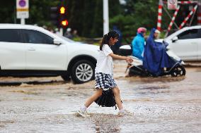 Rainstorm Hit Sanmenxia