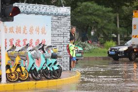 Rainstorm Hit Sanmenxia