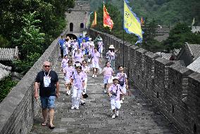 (Int'l Exchange)CHINA-TIANJIN-INTERNATIONAL YOUNGSTERS-GREAT WALL (CN)