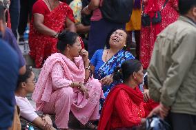Nepal Plane Crash Victims Family Await For The Bodies