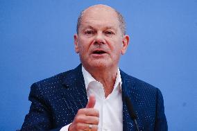 Olaf Scholz Press Conference