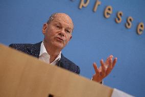 Olaf Scholz Press Conference