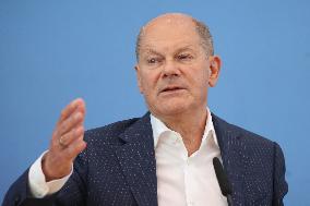 Olaf Scholz Press Conference