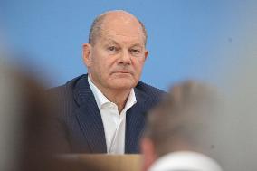 Olaf Scholz Press Conference