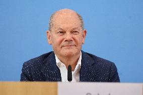 Olaf Scholz Press Conference