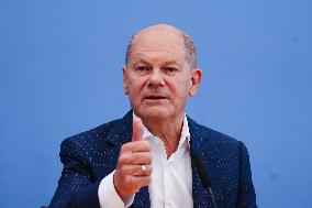 Olaf Scholz Press Conference