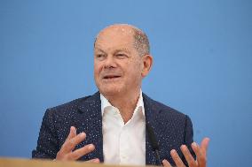 Olaf Scholz Press Conference