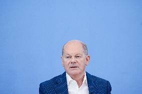 Olaf Scholz Press Conference