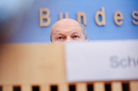 Olaf Scholz Press Conference