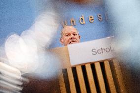 Olaf Scholz Press Conference