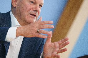 Olaf Scholz Press Conference