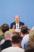 Olaf Scholz Press Conference