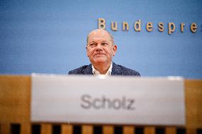 Olaf Scholz Press Conference