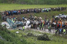 Plane Crashes In Nepal Killing 18 On Board