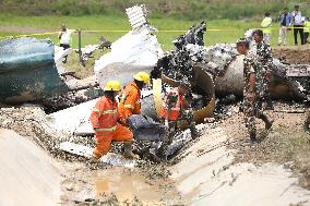 Plane Crashes In Nepal Killing 18 On Board