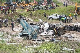 Plane Crashes In Nepal.