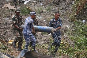 Plane Crashes In Nepal.